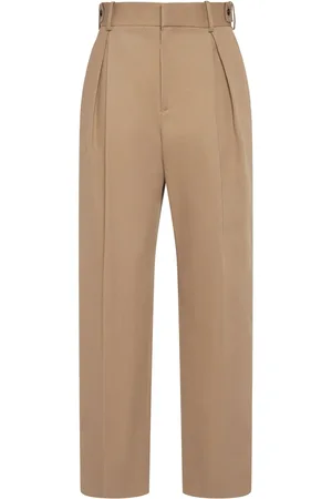 Bottega Veneta Cotton Twill Tapered Pants