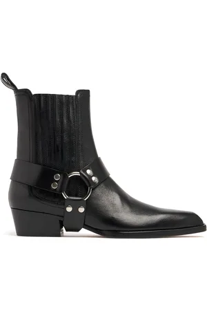 PARIS TEXAS 35mm Helena Leather Ankle Boots
