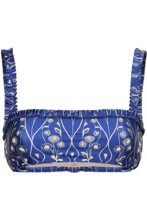 Agua by Agua Bendita Olmo Printed Bikini Top