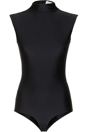 Sportmax Cristin Stretch Tech Cap Sleeve Bodysuit