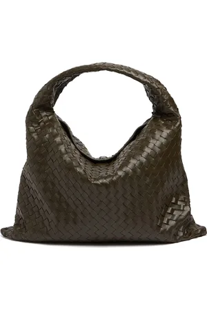 Bottega Veneta Large Hop Leather Shoulder Bag