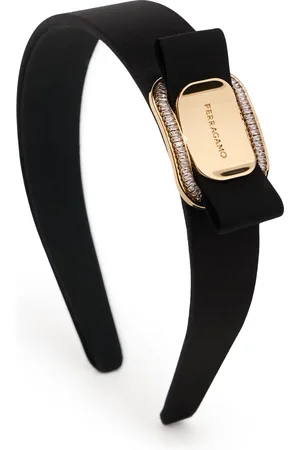 Salvatore Ferragamo Bow Logo Headband