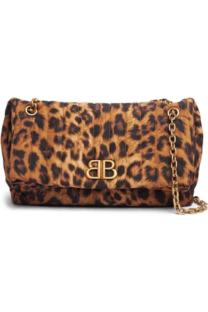 Balenciaga Medium Monaco Print Chain Bag