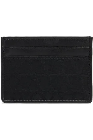 VALENTINO GARAVANI Toile Iconograph Card Holder