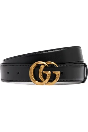 Gucci 3cm Gg Marmont Leather Belt