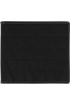 VALENTINO GARAVANI Toile Iconograph Billfold Wallet