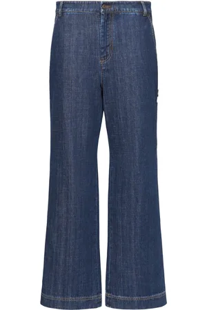 Max Mara Davina Mid Rise Wide Jeans