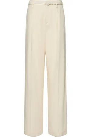 Ralph Lauren Acklie Wool Gabardine Straight Pants