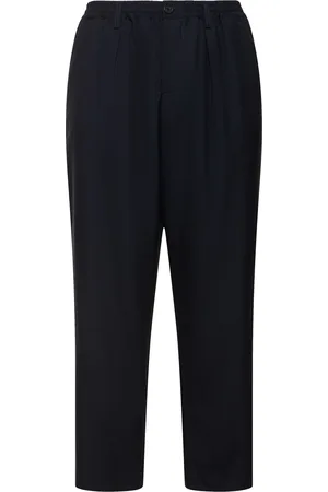 Marni Tropical Wool Loose Crop Pants