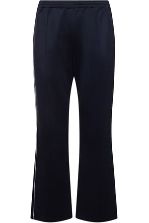 VALENTINO Double Cotton Blend Jersey Track Pants