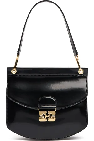 Ganni Small Apo-g Patent Leather Bag