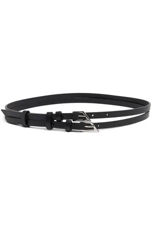 The Attico Double Leather Belt