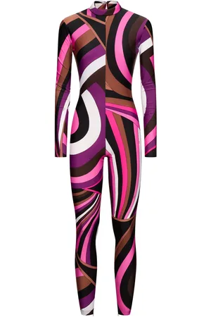 Puccini Printed Lycra Jumpsuit
