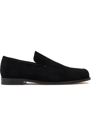 Khaite 10mm Alessio Leather Loafers