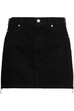 Msgm Denim Mini Skirt