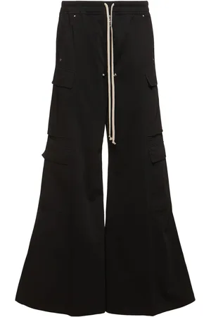 Rick Owens Jumbo Belas Double Cotton Cargo Pants
