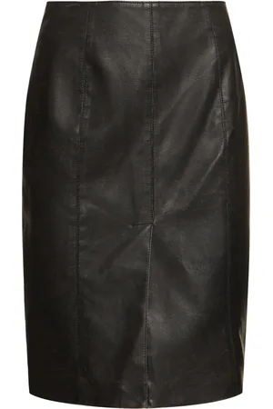 Msgm Viscose Blend Midi Skirt