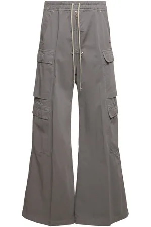 Rick Owens Jumbo Belas Double Cotton Cargo Pants