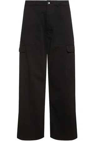 Rick Owens Cotton Twill Cargo Pants