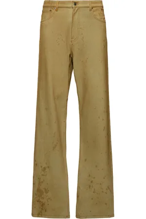 Msgm Tea Wash Denim Jeans