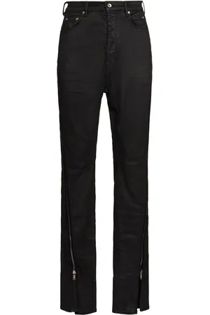 Rick Owens Bolan Banana Waxed Denim Jeans