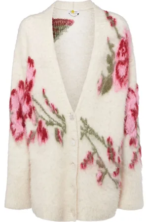 BLUMARINE Maxi Knit Cardigan