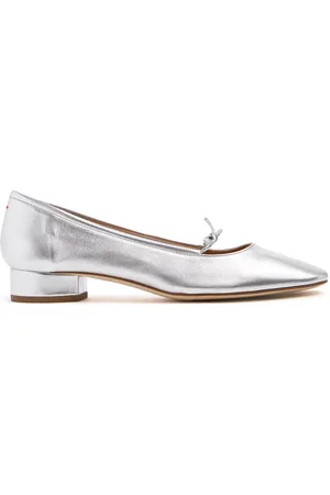 Aeyde 25mm Darya Leather Ballerina Pumps