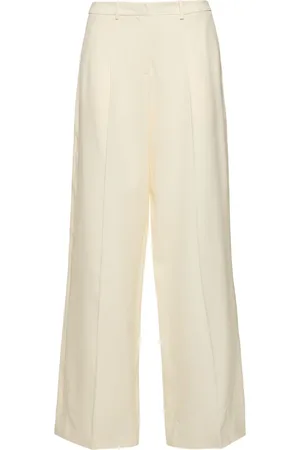 MAGDA BUTRYM Wool & Silk Straight Pants