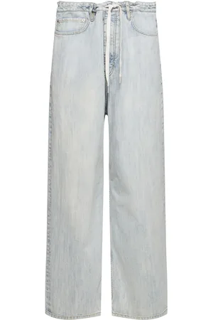 Balenciaga Baggy Cotton Denim Jeans
