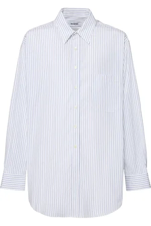 Hed Mayner Striped Cotton Shirt