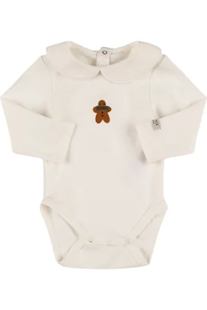 Donsje Poodle Embroidered Cotton Bodysuit
