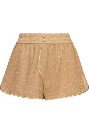 Oseree Lumiere Lurex Shorts