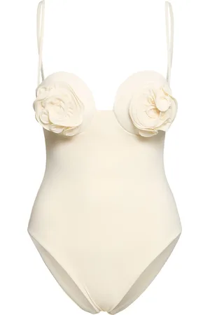 MAGDA BUTRYM Lycra Roses One Piece Swimsuit