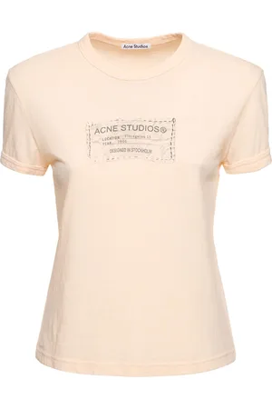 Acne Studios Cotton Jersey Logo T-shirt