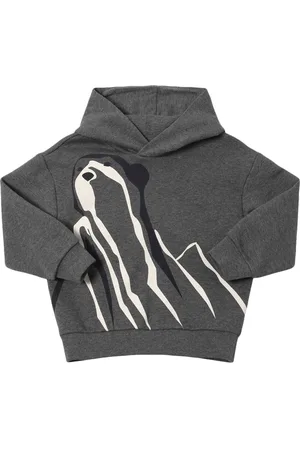 Il gufo Printed Cotton Sweatshirt Hoodie