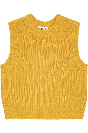 Molo Wool Blend Knit Vest