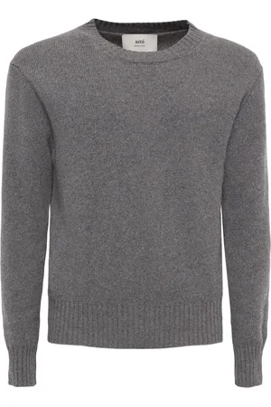 Ami Adc Logo Cashmere Sweater