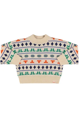 Tiny Cottons Cotton & Wool Knit Sweater