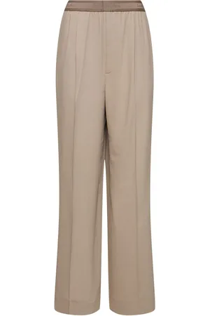 Acne Studios Parika Fluid Wool Blend Suiting Pants