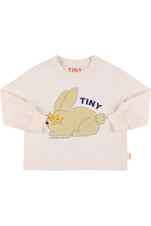 Tiny Cottons Rabbit Print Organic Cotton T-shirt