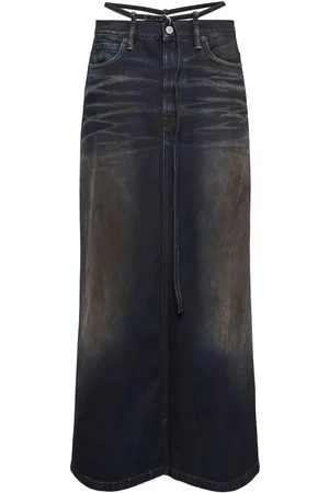 Acne Studios Talia Denim Long Skirt