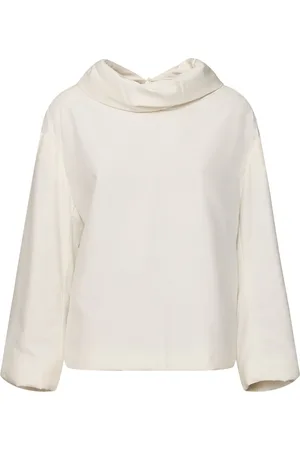 Carven Washed Habotai Silk Shirt