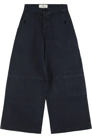 Etro Stretch Cotton Cargo Pants