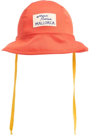 Mini Rodini Organic Cotton Canvas Bucket Hat