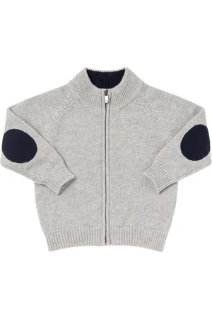 Il gufo Wool Knit Zipped Cardigan