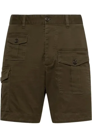 Dsquared2 Sexy Cargo Cotton Drill Shorts