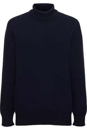 LANEUS Knitted Turtleneck Sweater