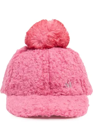 MONNALISA Plush Baseball Hat W/pompon