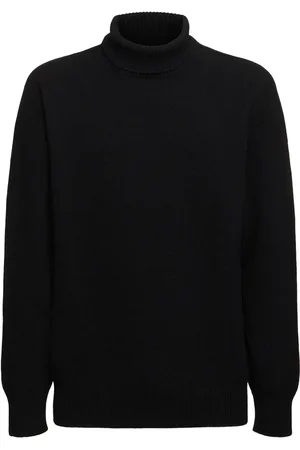 LANEUS Knitted Turtleneck Sweater