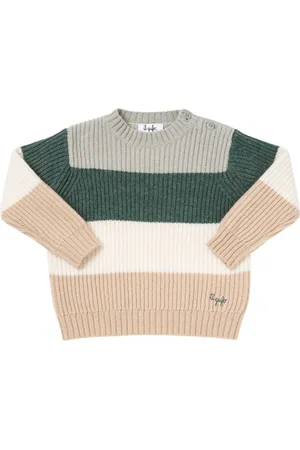 Il gufo Striped Wool Knit Sweater